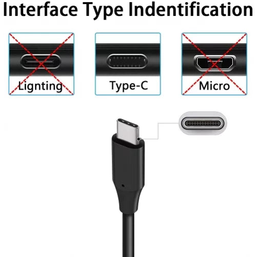 6ft Long Cable Fast Type-C 36W PD Home Charger w Holster Rugged Case Belt Clip for Nokia X100, G10 G300 - Nubia RedMagic 5S - OnePlus 7T, 6T, 8, 6, 9, Nord N200 5G N100 N10 5G, Pro, UW