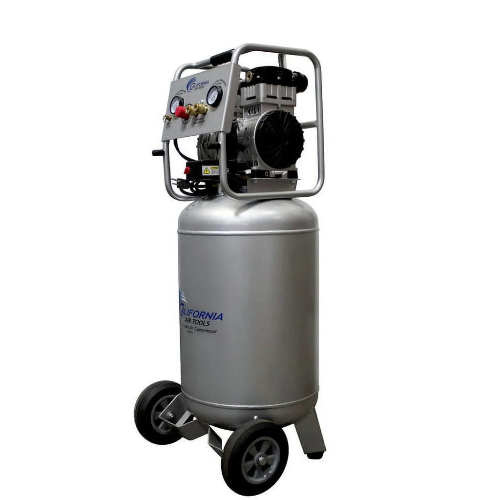 California Air Tools 20020-22060 Ultra Quiet & Oil-Free Air Compressor 2.0 , 20.0 Gal. Steel Tank Air Compressor 220 Volts 60 Hertz