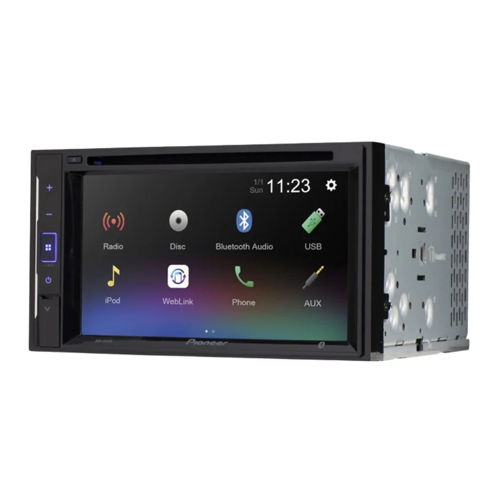 KIT2402 Bundle with Pioneer Multimedia DVD Car Stereo and Installation Kit - for 1996-1999 Oldsmobile LSS / Bluetooth Touchscreen, Backup Camera, Double Din Dash Kit